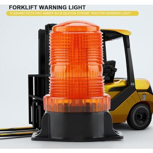 Indicator Signal Light DC10-110V 30LED Signal Warning Light Rotating Flashing Bulb LED Strobe Beacon Emergency Lamp For Forklift