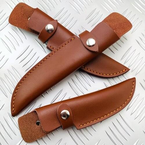 Outdoor Belt For Tool Fixed Blade Straight Holder Loop Hunting Multi Holster Carry Cowhide Leather Sheath Bag Pouch Dropshipping