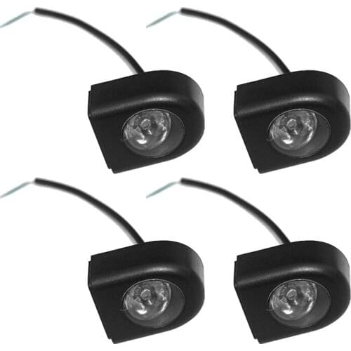 4Pcs Headlight Lamp Led Light Front Lamp Replacement for Xiaomi Mijia M365 Electric Scooter Parts