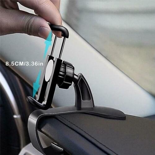 5 Types Car Phone Holder Dashboard Mount Stand Car Cell Phone Holder GPS Display Bracket For iphone Xiaomi Samsung Huawei Z2