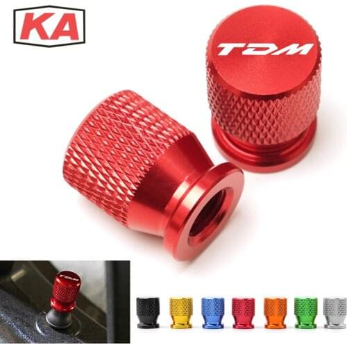 Free Shipping For YAMAHA TDM850 TDM900 TDM 850 900 All Years CNC Aluminum Tire Valve Air Port Cover Cap Motorcycle Accessories