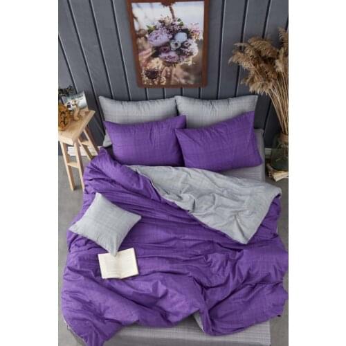 100% Cotton Double-Sided, for Two Duvet Cover Set, Includes Two Pillow Case, Duvet Cover and Bedding Sheet 200x 220 Cm