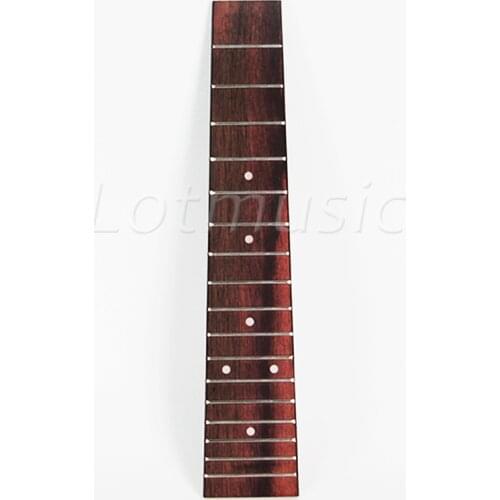 Ukulele Fretboard Concert Ukelele Fretted Fingerboard 23 Inch Uke Hawaii Guitar Parts Rosewood 17 Fret