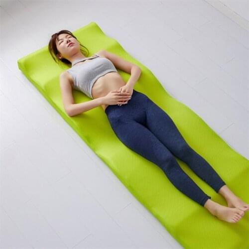 VESCOVO 3D Body Sculpting Body Yoga Mat High Density Foam Napping Mat Ergonomic Orthopedic Mattress