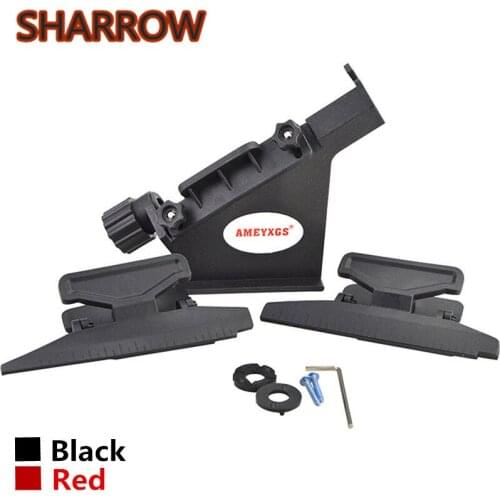 1Set Archery Fletching Jig 2 Clamp Straight Helical Feather Vanes Arrow DIY Tools Stick Bonding For Hunting Shooting Accessories