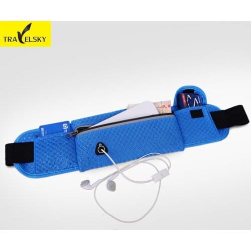 Multi Waist bag Waterpoof Nylon Men and women bags riding invisible personal security phone package belt Reflective at night