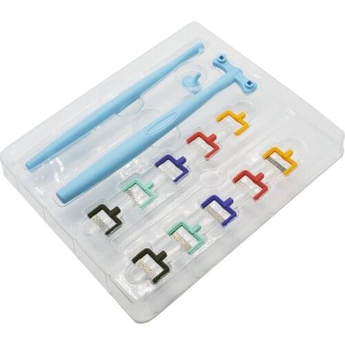 Disposable Dental Orthodontic Interproximal Enamel Polishing Tool Tooth Enamel Reducted Teeth Whitening Material Oral Care