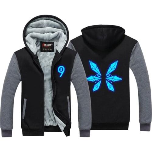 Anime Touhou Project thicken Cosplay Hoodie Jacket Fleece Coat