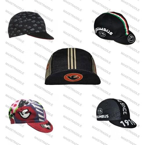 Cycling Caps Bike Wear Hats Summer COLUMBUS 1919 Retro Caps Men And Women Choose from 6 styles
