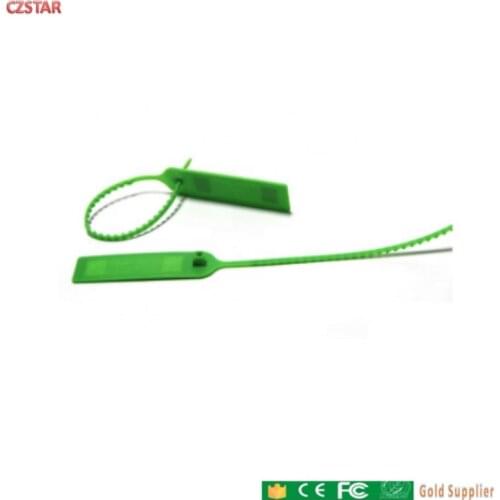 Tamper-proof container seal lock ISO18000-6C Durable UHF 860mhz 960mhz Zip Cable Tie ID RFID Tag for logistics warehouse tree