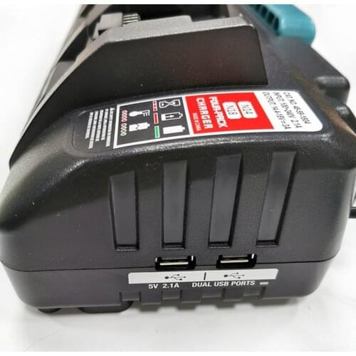 For Milwaukee For Bosch For Makita For Dewalt charger 18V Li-ion Battery Charger Rapid Optimum 4-Port 3A Freeshipping