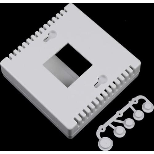 1PCS Project Box Enclosure Case For DIY LCD1602 Meter Tester With Button 8.6x8.6x2.6cm 86