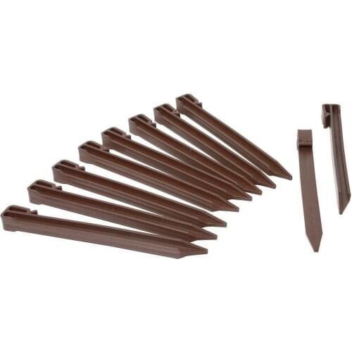 10Pcs/20Pcs Edging Nail Stake Spikes Landscape Edging Garden Border Lawn