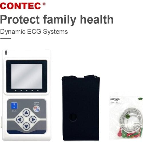 12 Channel ECG Holter ECG 24 Hours Holter EKG Monitor Software TLC5000 CONTEC