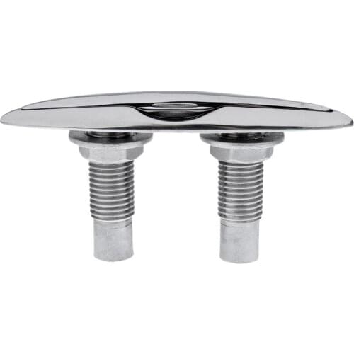 6 Inch Marine Boat Pull Up/ Up Retractable Cleat Dock Mooring Cleat Tie Down