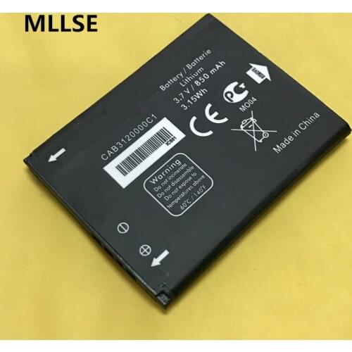 10pcs MLLSE CAB3120000C1 battery for CAB3122001C1 Alcatel One Touch 385 510 602 710 710A 710D 768 806 807 810 810D mobile phone