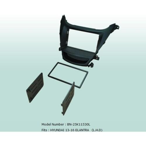 Car Fascias Stereo Radio Audio Panel Navigation Frame Dash Kit For Hyundai Elantra 2013 2014 2015 2016