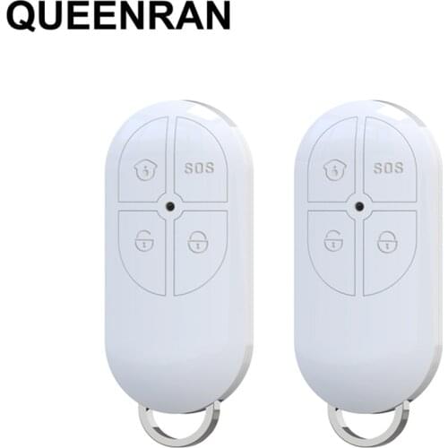 2pcs Wireless Remote Controller PB-422R 4-button Arm/Disarm/Home Arm/SOS Function for Focus ST-VGT ST-IIIB ST-VGT ST-IV Alarm