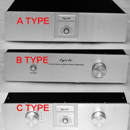 430*90*260/320/380MM Iron and Aluminum Power Amplifier Chassis DIY A4309 Power Supply Case Audio Amplifier Shell Multi-purpose