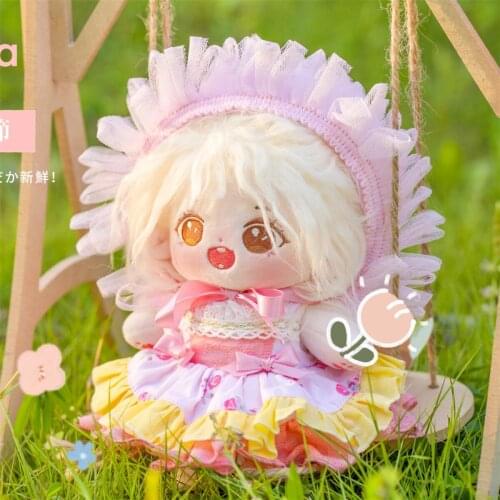 Cosmile For 20cm Doll Clothing Clothes Sunflower Princess Dress Suit Skirt Outfits Cosplay Props Gift D