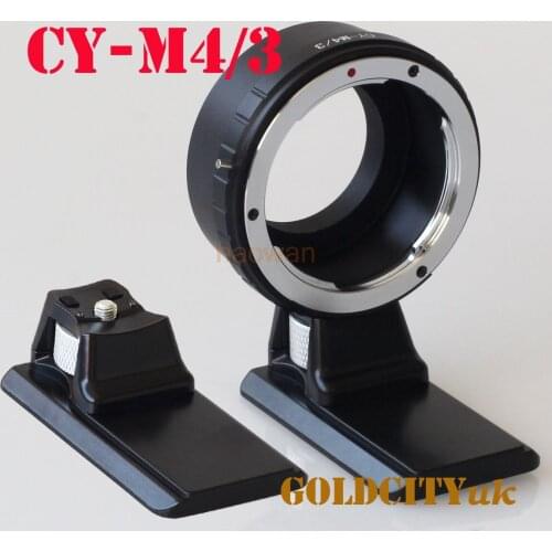 Adapter ring with Tripod Stand for Contax C/Y CY Lens to M43 G1 G3 GH1 gh4 GF3 gf5 E-PL3 E-PM1 EPL5 EM5 EM1 EM10 camera