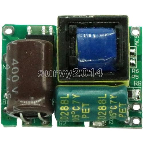 1PCS AC 220V to DC 5V 500mA Step-Down Isolated Switching Power Supply Module NEW