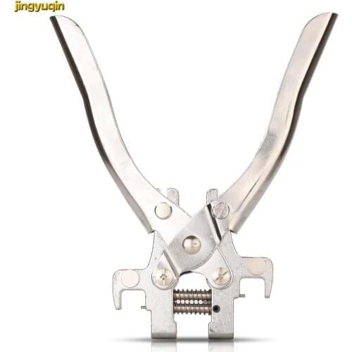 Jingyuqin For Flip Remote Car Key Blank Split Pin Clamp Disassembly Pliers Remover Fixing Locksmith Kit Tool Peg Installer
