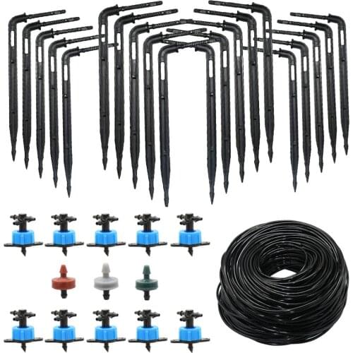 Greenhouse Drip Irrigation 1/2/4-Way 2L 4L 8L 3/5mm Hose Arrow Kit Plant Pot Garden Lawn Watering Bend Dripper Transmitter