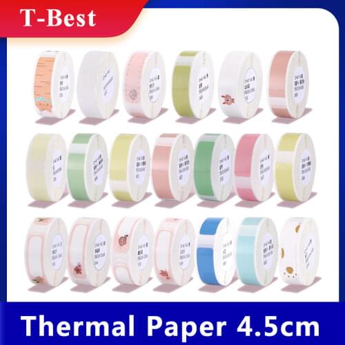 Thermal Printing Label Paper Price Name Labels Waterproof Tear Resistant 12*40mm 160pcs/roll for Home Book File Supermarket