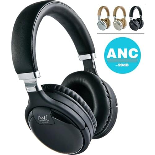 TWS ANC Bluetooth Headset Active Noise Cancelling Wireless Earbud With Microphone Earphone Deep Bass Hifi Sound Gaming Headphone