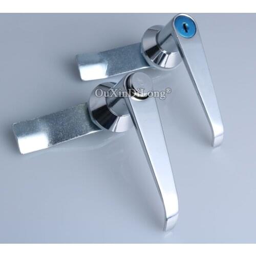 10PCS Industry Distribution Box Cabinet Door Handle Locks Switch Cabinet Zinc Alloy Lock 2 Style for Choose JF1710