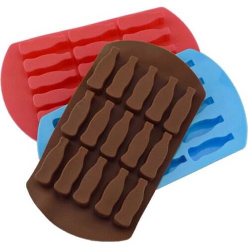 15-Cell Silicone Mold Coke Bottle Baking Mould Chocolate Candy Cake Cookies Baking Molds DIY Cake Tools Kitchen Accessories