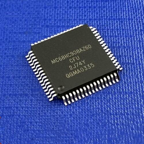 2-10pcs New MC68HC908AZ60CFU ( 2J74Y ) QFP-64 Microprocessor chip