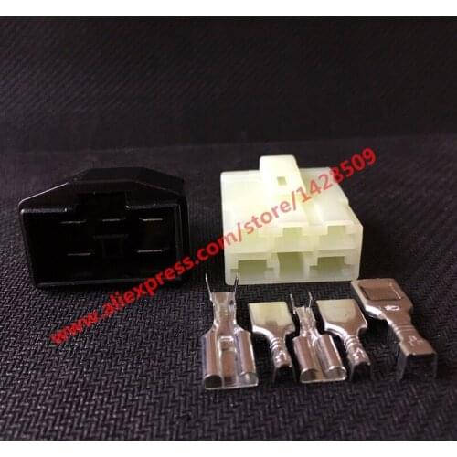 20 Sets Motorcycle 5 Pin Female And Male PCB Mounting Harness Connector Waterproof Auto Wire connector