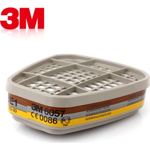 6057 anti-gas filter poison box with 62006800 dust cover accessories