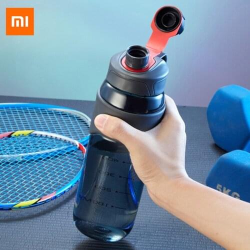 900ml New creative plastic water cup large capacity men and women oversized outdoor sports fitness water bottle