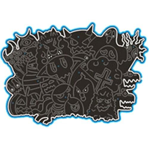 Halloween Ghost Carbon Steel Cutting Dies Stencil Scrapbooking DIY Album Stamp Paper Card Mold Embossing Decoration Craft