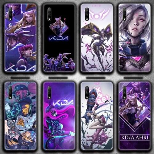 HOTCASHOP Legends kda kaisa Ahri akali Phone Case for Huawei Honor 30 20 10 9 8 8x 8c v30 Lite view 7A pro