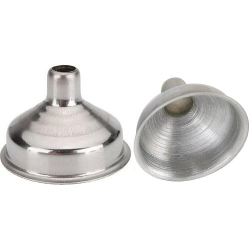 Small Mouth Funnels Bar Wine Flask Funnel Mini Stainless Steel For Filling Hip Flask Narrow-Mouth Bottles Kitchen Accessories