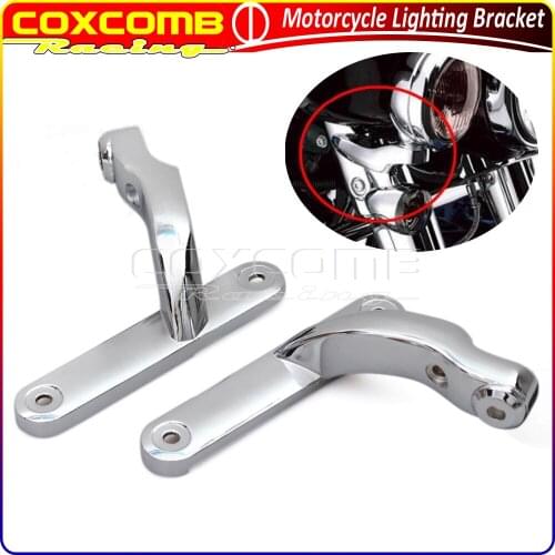 Motorcycle Spotlight Turn Signal Light Bracket For Harley Touring Electra Glide FLHT Road King FLHR FLHX FLHXS 1994-2019
