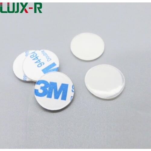 LUJX-R 5pcs 1/2/3mm Silicone Gasket Seal Ring Flat Solid Round Square Plain Washer With 3M Glue Cushion Self-adhesive OD10/15~50