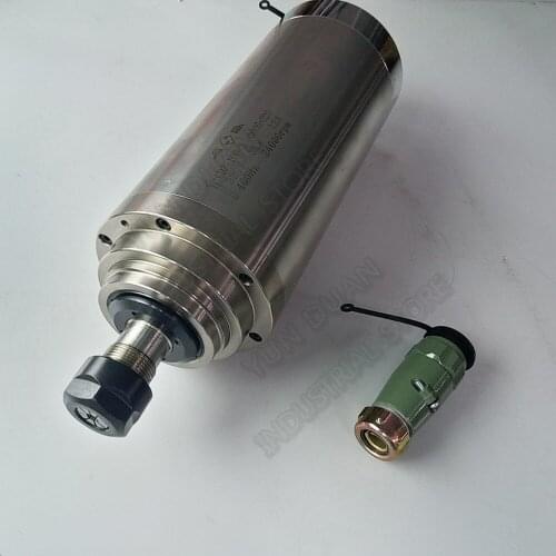 Changsheng 4.5KW 100mm ER20 1-13mm 220V/380 AC 24000rpm Water Cooled Spindle Motor 3PH for CNC Engraving Router Carving Wood