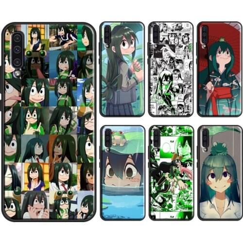 Asui Tsuyu Boku no My Hero Academia Soft Case For Samsung A21S A20e A10 A20 A40 A50 A70 A12 A52 A11 A31 A41 A51 A71 M31 Coque