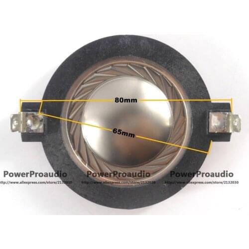 34.4 mm 34.5mm 1 3/8" 8 ohm Titanium tweeters Voice coil Repair Kit CCAR Flat Wire Long Frame 76mm