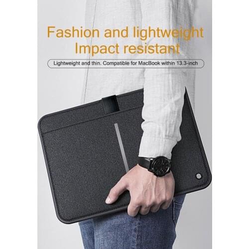 Nillkin Acme Sleeve For Macbook Pro Air Within 13.3 inch Fashion Protective Leisure Business Fabric Water-resistant Laptop Bag