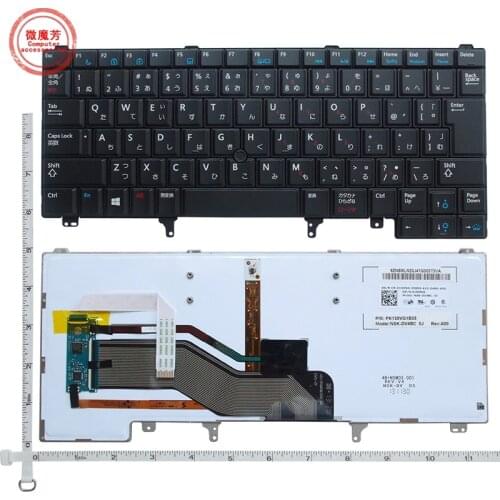 JP NEW keyboard For DELL E6420 E5420 E5430 E6220 E6320 E6330 E6420 E6430 with Backlight Japan Laptop