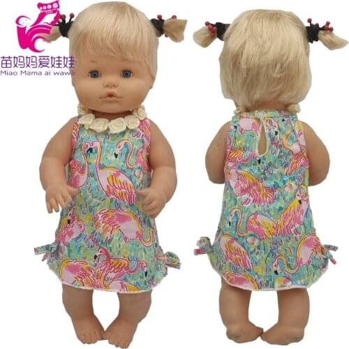 17 Inch Nenuco Doll Dress Ropa Y Su Hermanita 40 Cm Baby Doll Clothes Children Girl Toys Outwear
