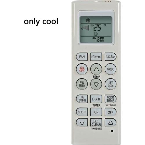 Air Conditioning Remote Control For LG AKB73456104 E12SQ E09el E12el Z09sl E09ek E12ek Star09 Star12 Controller