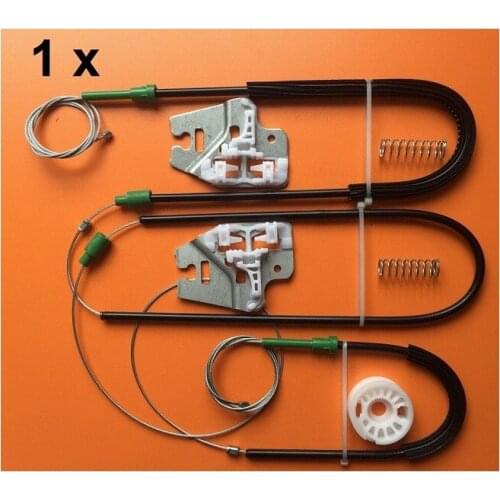 FOR BMW 3 SERIES E46 WINDOW REGULATOR REPAIR KIT WITH METAL SLIDER FRONT LEFT/RT