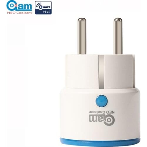NEO Coolcam Z-Wave Plus EU Smart Home Power Plug Socket Home Automation Alarm System Home Z Wave 868.4MHz Video Frequency